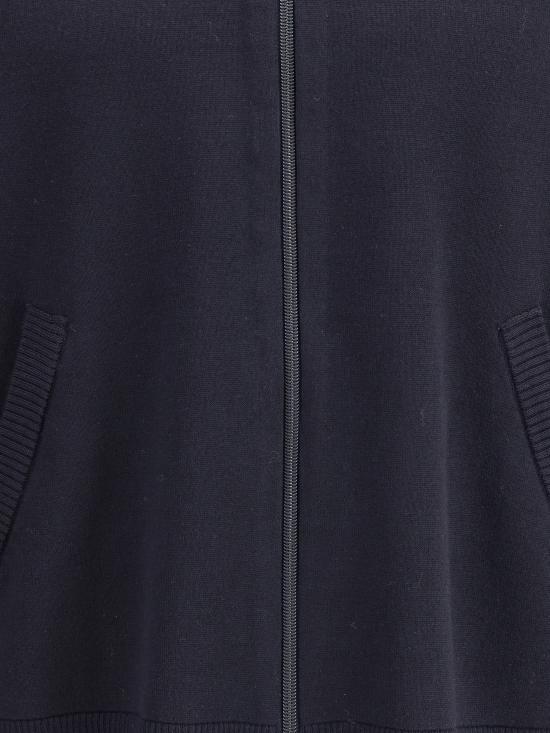 25FW 톰브라운 집업 니트 MKT021AY1055 415 BLUE - THOM BROWNE