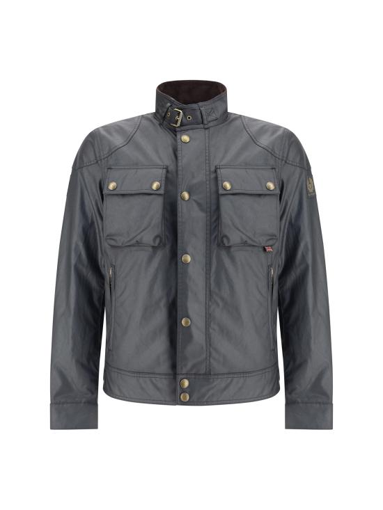 26FW 벨스타프 자켓 105306 BLACK