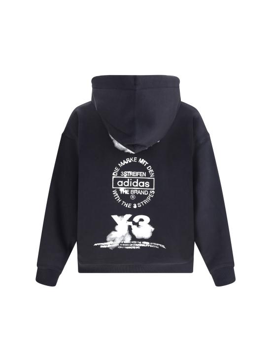 25FW 와이쓰리 후드 티셔츠 JX4748 BLACK - Y-3