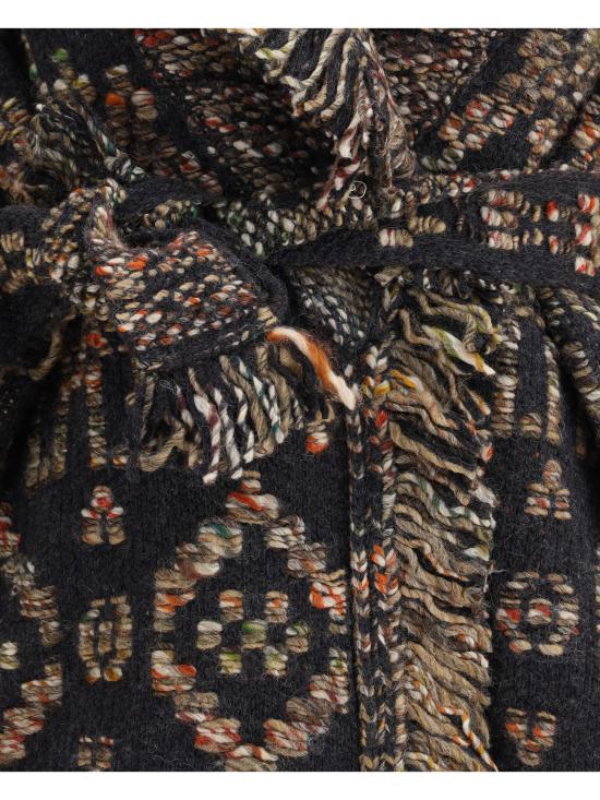 25FW 알라누이 가디건 LWHB064E25KNI0050784 CHARCOALMU MULTICOLOUR - ALANUI