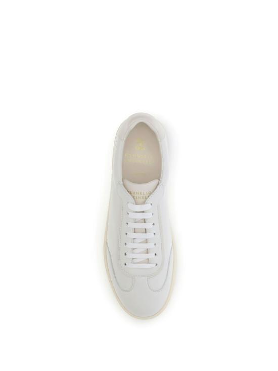 25FW 브루넬로 쿠치넬리 스니커즈 MZUKGOJ336 CJX19 WHITE - BRUNELLO CUCINELLI