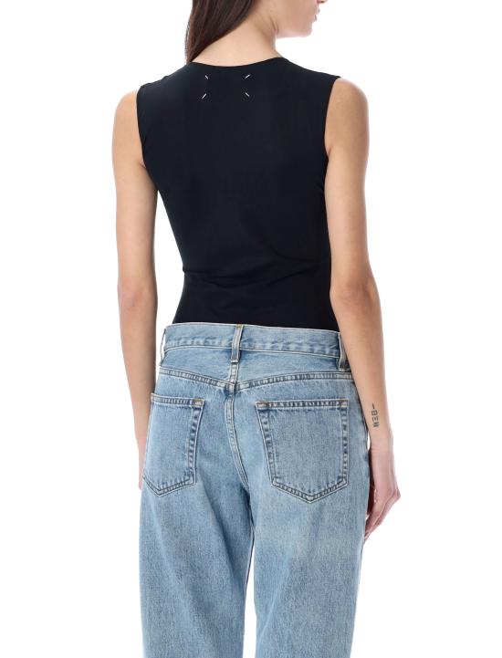 25FW 마르지엘라 민소매 티셔츠 S51NA0065S20518 900 Nero - MAISON MARGIELA