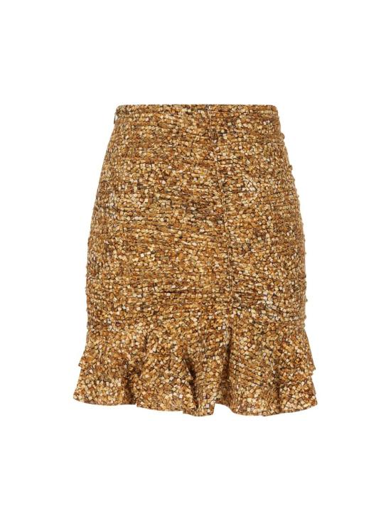 25FW 이자벨마랑 스커트 25AJU0009FA C3J08I10OE AI25 Brown - ISABEL MARANT