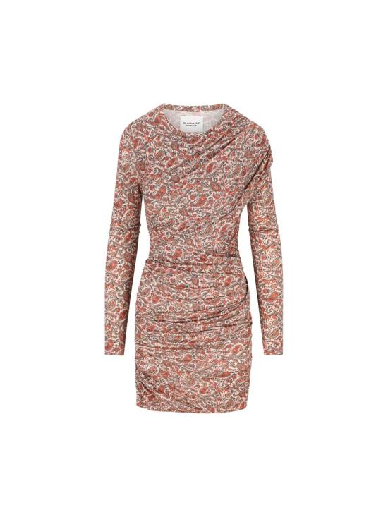 25FW 이자벨마랑에뚜왈 숏 원피스 25ARO0842FA C3K02E11RU AI25 RUST