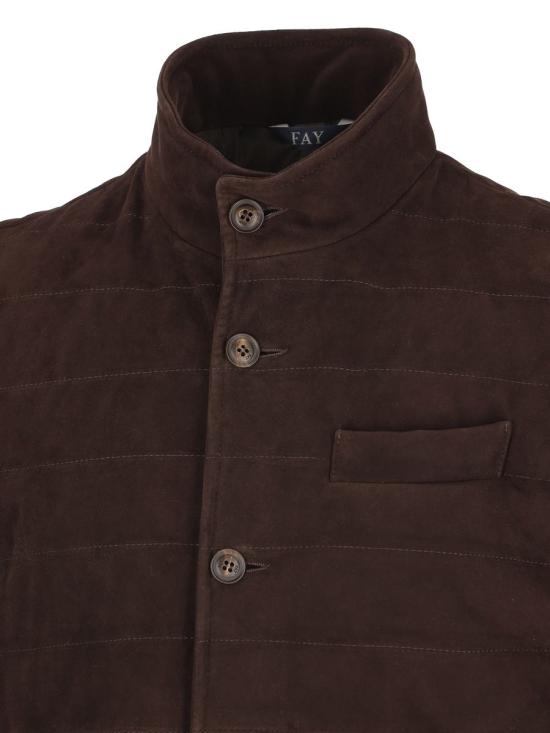 25FW 페이 베스트 NAM20510020XQHS802 AI25 Brown - FAY