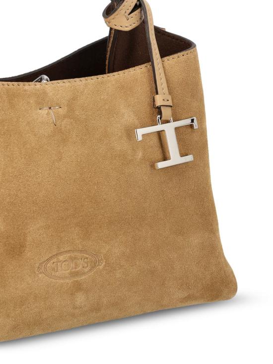 25FW 토즈 마이크로 토트백 XBWAPAEL000P3A4L20 AI25 WHITE - TODS