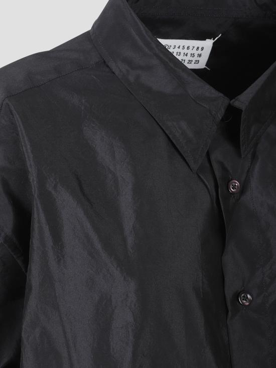 25FW 마르지엘라 긴팔 티셔츠 S51DT0025M35350 900 BLACK - MAISON MARGIELA