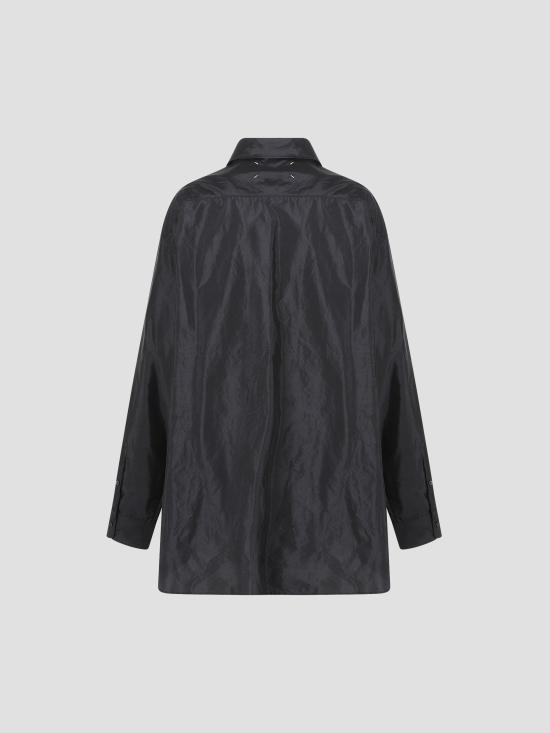25FW 마르지엘라 긴팔 티셔츠 S51DT0025M35350 900 BLACK - MAISON MARGIELA