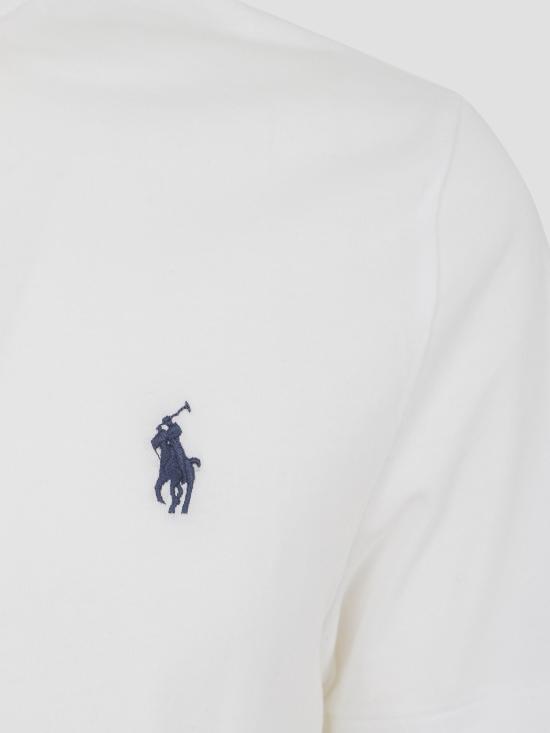 25FW 폴로 랄프로렌 반팔 티셔츠 710680785 003 WHITE - POLO RALPH LAUREN