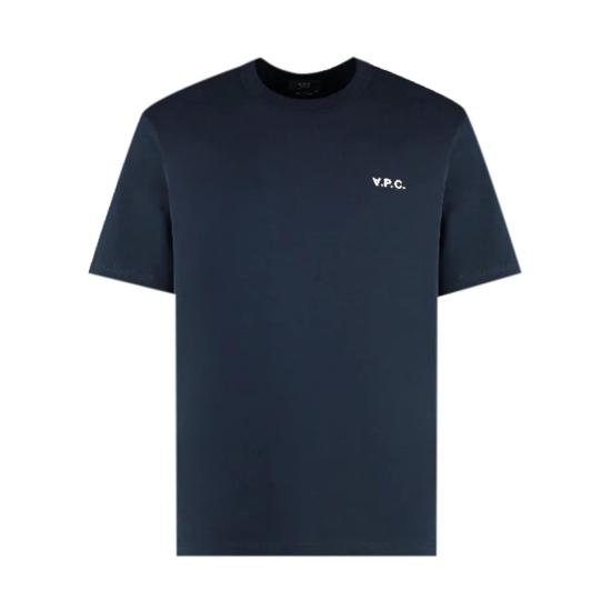 25FW 아페쎄 반팔 티셔츠 COHBQH26391 TIQ DARK NAVY ECRU