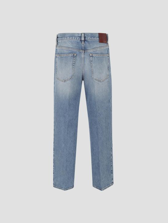 25FW 구찌 스트레이트 핏 데님 팬츠 812233XDC7S 4009 LIGHT BLUE - GUCCI