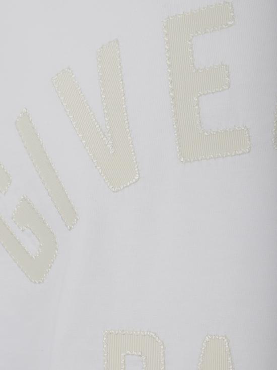 25FW 지방시 맥시 로고 코튼 티셔츠 BM71NK3YRS 100 WHITE - GIVENCHY