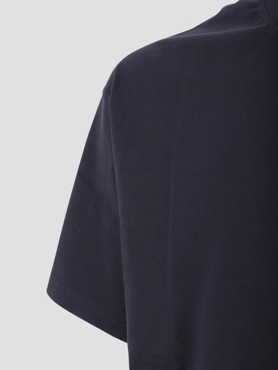 25FW 지방시 반팔 티셔츠 BM71NK3YRJ 499 DARK NAVY - GIVENCHY