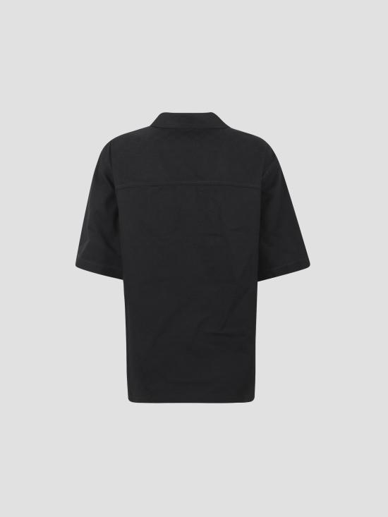 25FW 구찌 코튼 데님 자카드 셔츠  832581XDDCG 1000 BLACK - GUCCI