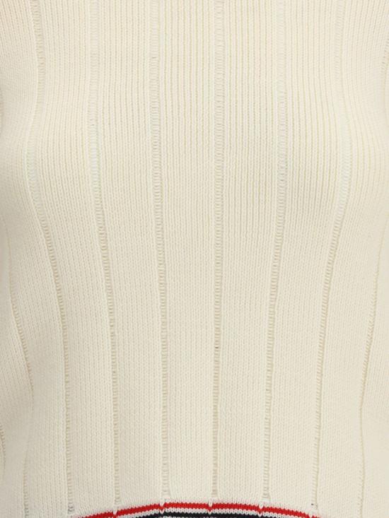 25FW 톰브라운 스웨터 FKA501AY1024 100 Beige - THOM BROWNE