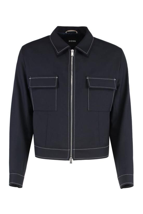 25FW 보스 자켓 50545813 404 BLUE