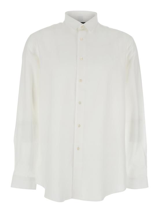 25SS 로우브랜드 긴팔 셔츠 L1CSS256587A001 White