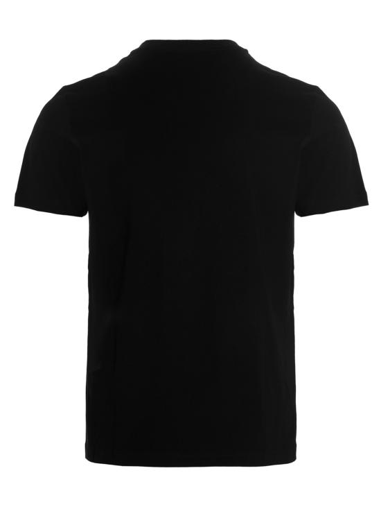 26FW 디젤 T-박스트-Div 로고 패치 티셔츠 A149430GRAI9XX Black - DIESEL