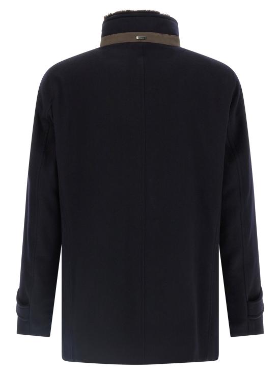 25FW 에르노 트렌치 코트 GC000098U381269290 Blue - HERNO