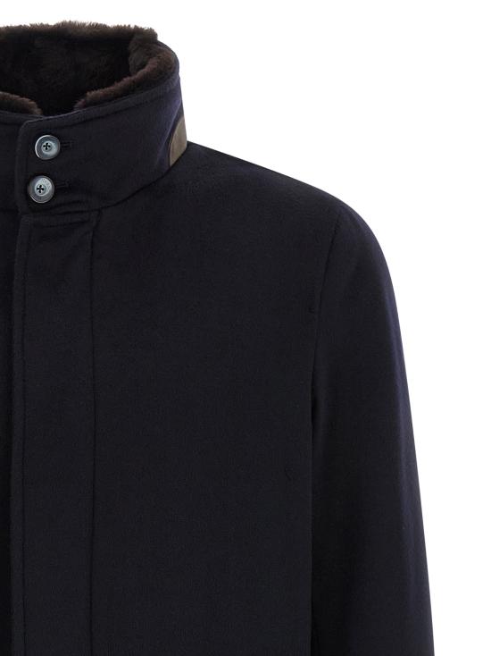 25FW 에르노 트렌치 코트 GC000098U381269290 Blue - HERNO