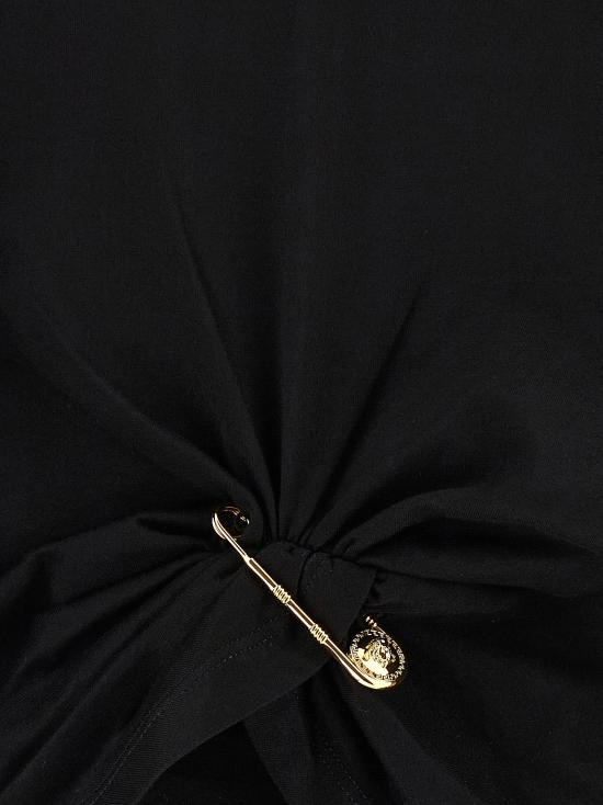 25FW 베르사체 탑 10209011A148331B000 Black - VERSACE