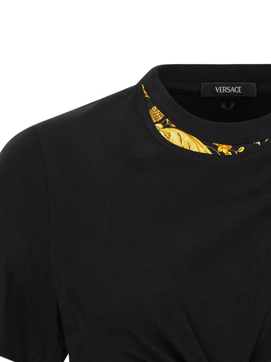25FW 베르사체 탑 10209011A148331B000 Black - VERSACE