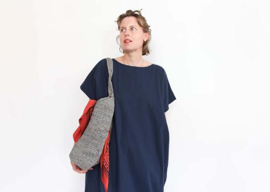  우지 뉴욕 롱 원피스 롱 드레스