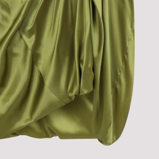 25SS 드리스 반 노튼 롱 원피스 251011053 1032 607 OLIVE - DRIES VAN NOTEN