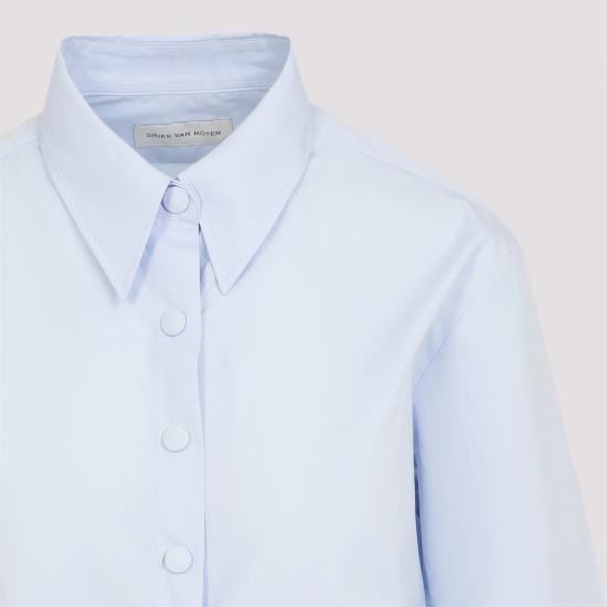 25SS 드리스 반 노튼 셔츠 251010712 1466 514 LIGHT BLUE - DRIES VAN NOTEN