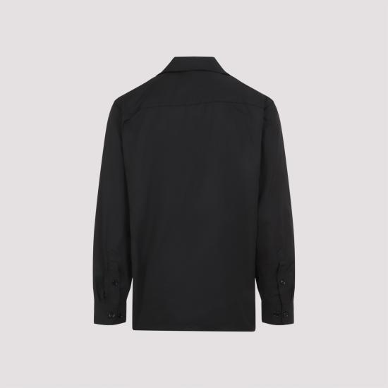 25SS 드리스 반 노튼 긴팔 셔츠 251020733 1275 900 BLACK - DRIES VAN NOTEN