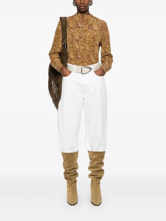 25FW 이자벨마랑 블라우스 HT0716FA C3J08I 10OE OCHRE - ISABEL MARANT
