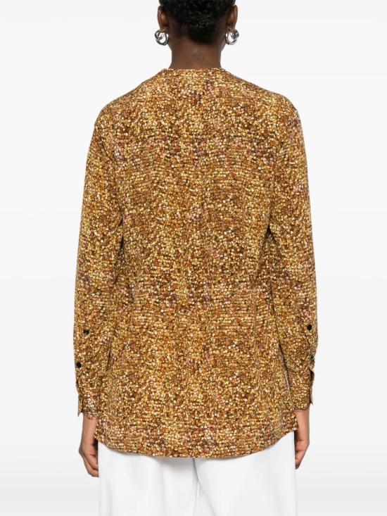 25FW 이자벨마랑 블라우스 HT0716FA C3J08I 10OE OCHRE - ISABEL MARANT