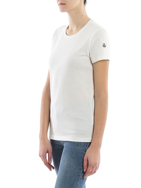  몽클레어 코튼 저지 티셔츠 8C73200V8058033 White - MONCLER