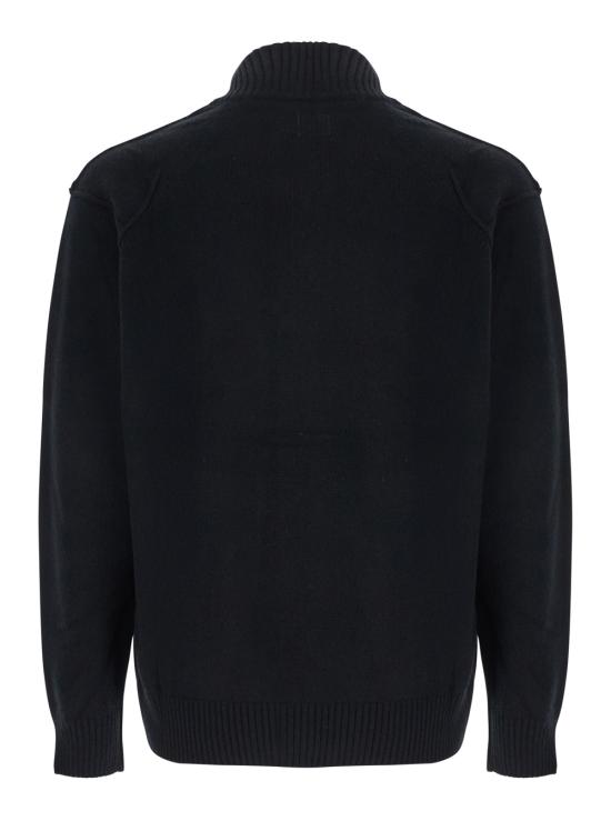 26FW 씨피 컴퍼니 가디건 RFCMKN708A 110149A 999 BLACK DOM - C.P. COMPANY