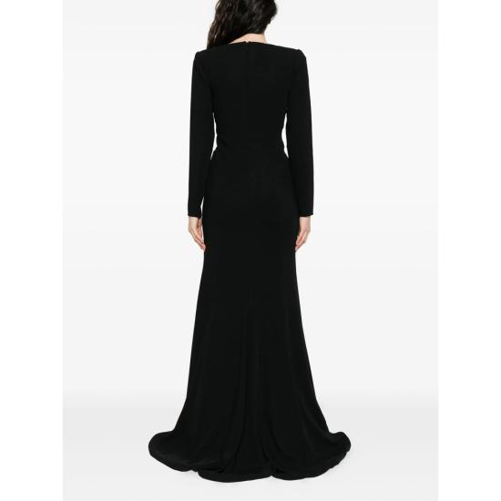 25FW 코스타렐로스 롱 원피스 PF2560 KIENNA BLACK - COSTARELLOS