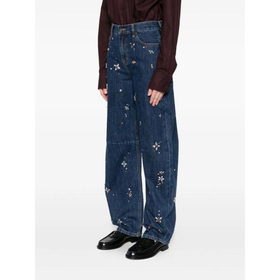 25FW 셀프 포트레이트 데님 팬츠 AW25 827P BL BLUE - SELF PORTRAIT