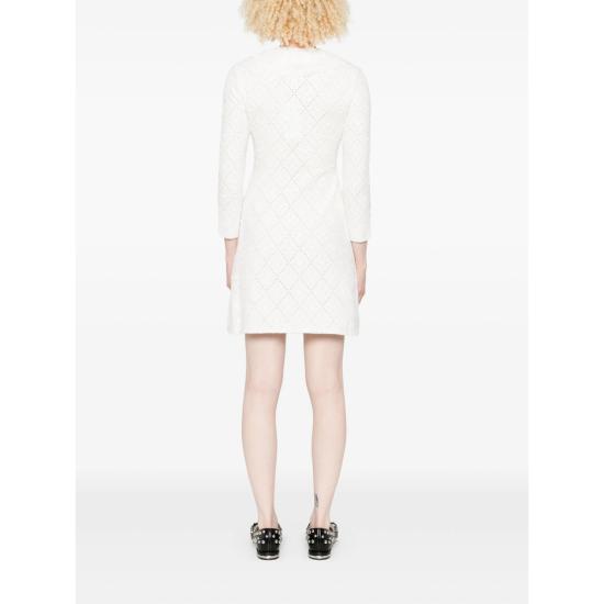 25FW 셀프 포트레이트 원피스 AW25 123S W WHITE - SELF PORTRAIT