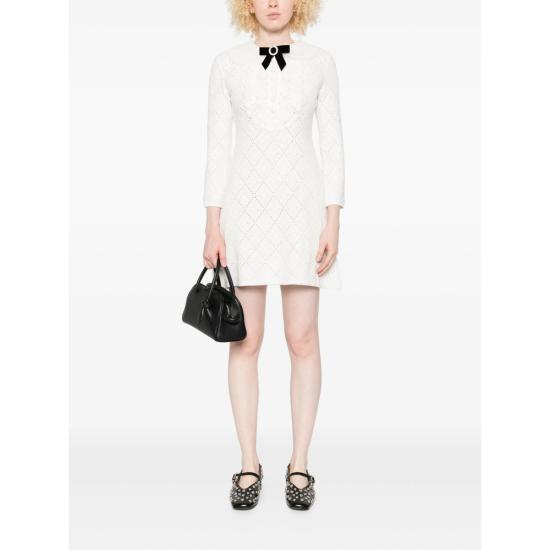 25FW 셀프 포트레이트 원피스 AW25 123S W WHITE - SELF PORTRAIT