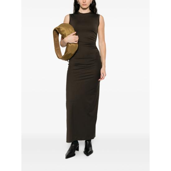 25FW 스텔라 맥카트니 롱 원피스 6J0373 3SQA40 2471 GREEN - STELLA MCCARTNEY