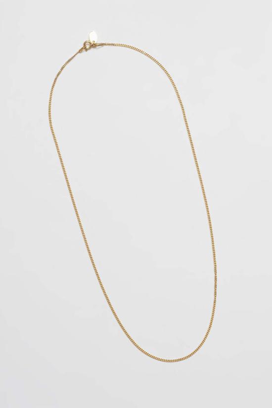  울프 시러스 목걸이/팬던트 울프 서커스 커브 체인 네크리스 골드 - WOLF CIRUS