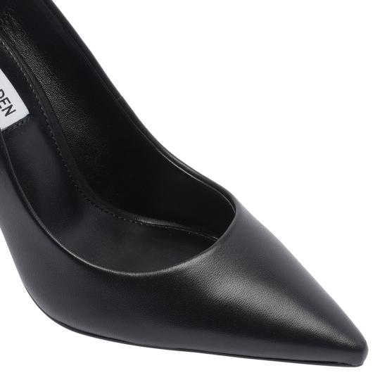 25FW 스티브매든 힐/펌프스 THRIVE BLACK LEAT Black - STEVE MADDEN