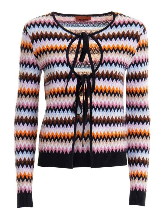  미소니 스웨터 DS24WM00BK040SSM9FZ Multicolour