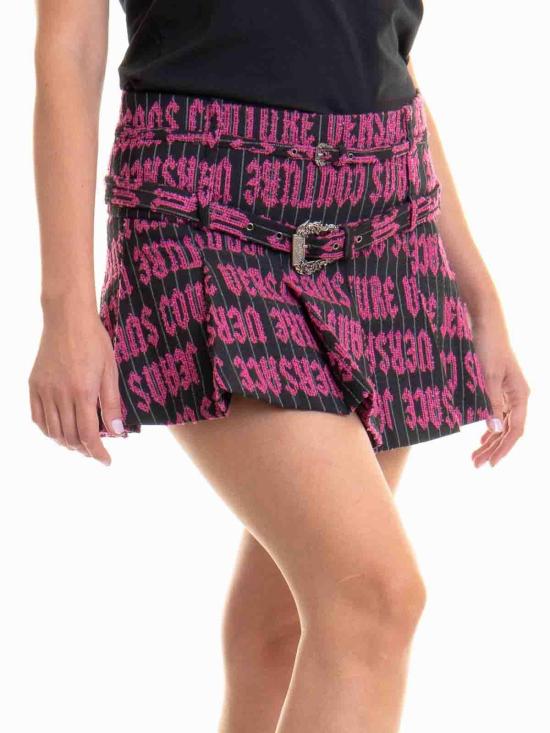 25FW 베르사체 숏 스커트 77HAE814N0358QY2 Multicolour - VERSACE