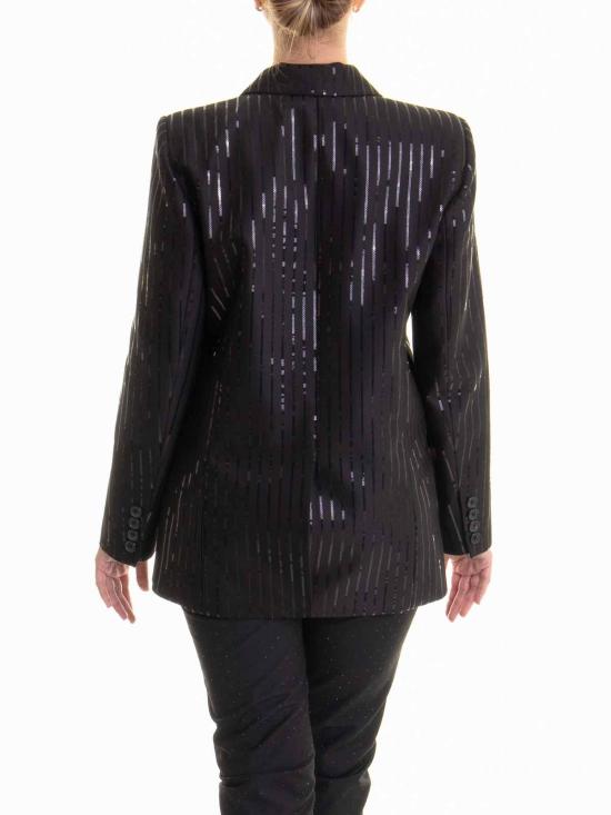 25FW 에르마노 설비노 가죽 자켓 D45EI006EV8MF822 Black - ERMANNO SCERVINO