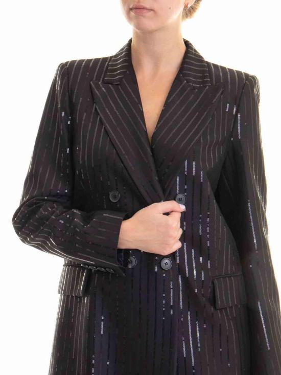 25FW 에르마노 설비노 가죽 자켓 D45EI006EV8MF822 Black - ERMANNO SCERVINO