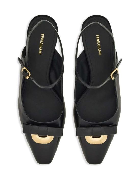  살바토레 페라가모 힐/펌프스 01I530001 Black - SALVATORE FERRAGAMO