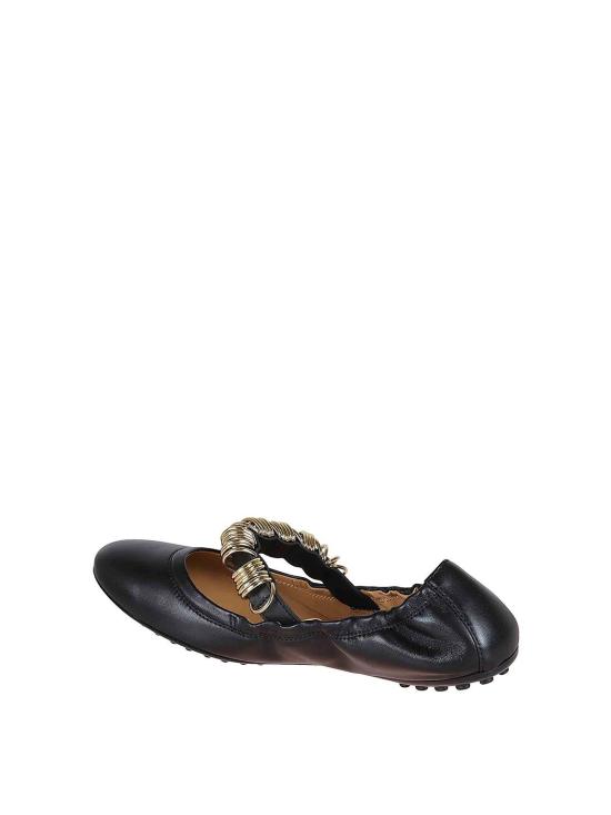  토즈 플랫 슈즈 XXW0HI0JJ10U10B999 Black - TODS