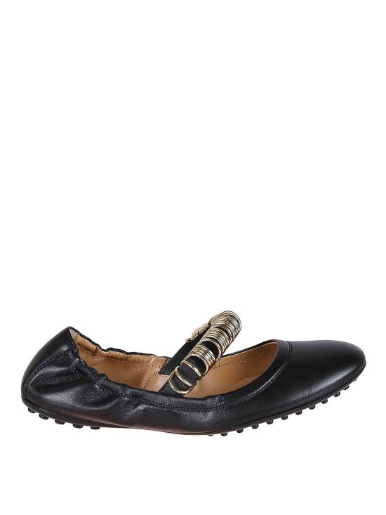  토즈 플랫 슈즈 XXW0HI0JJ10U10B999 Black