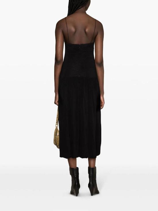  이자벨마랑 미디 스커트 RO0379FAB1K02I01BK Black - ISABEL MARANT