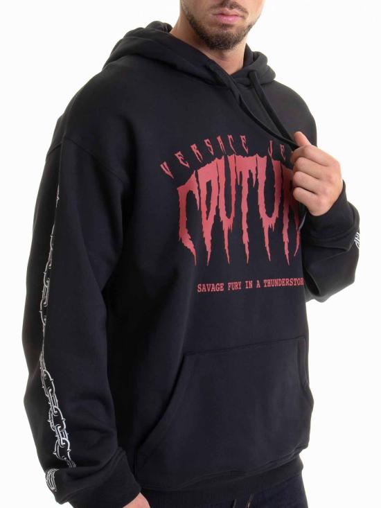 25FW 베르사체 스웨터 77GAIE00CF02E899 Black - VERSACE